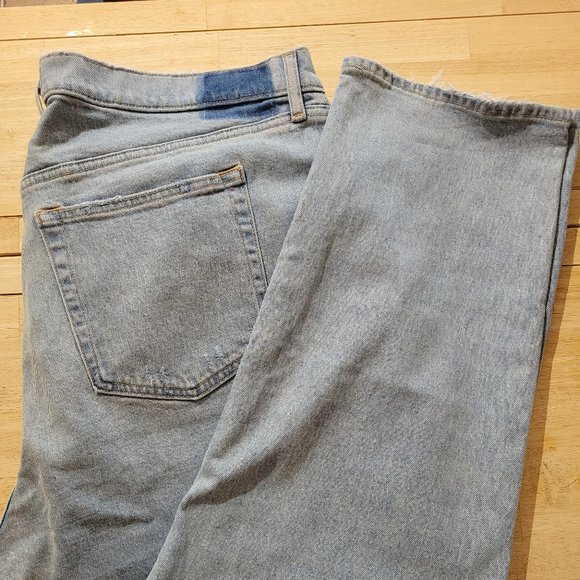Abercrombie Curve Love High Rise Dad Jean - Picture 1 of 4
